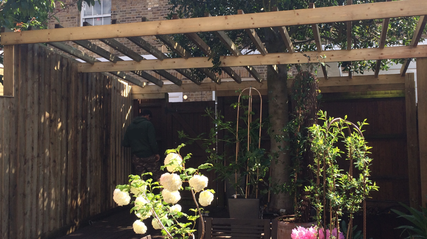 Custom Made Garden Pergola